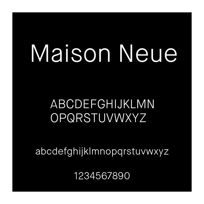 Maison Neue