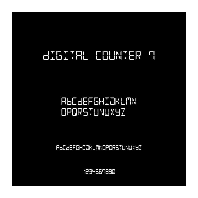 Digital Counter 7