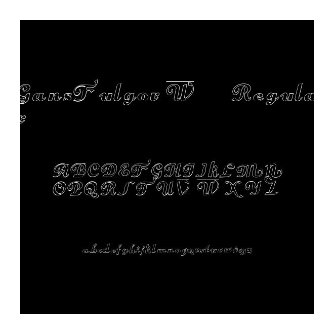 GansFulgorW05-Regular