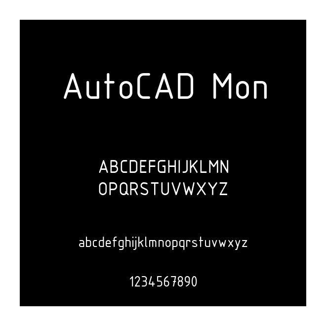 AutoCAD Mon