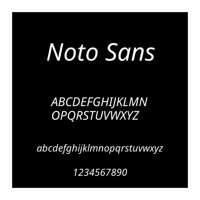 Noto Sans