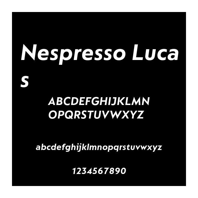Nespresso Lucas