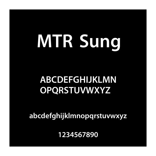 MTR Sung