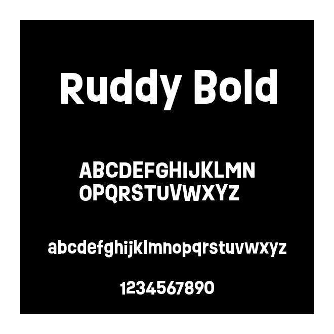 Ruddy Bold