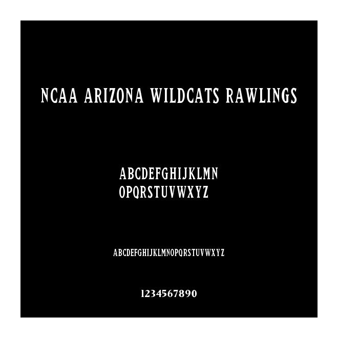 NCAA Arizona Wildcats Rawlings