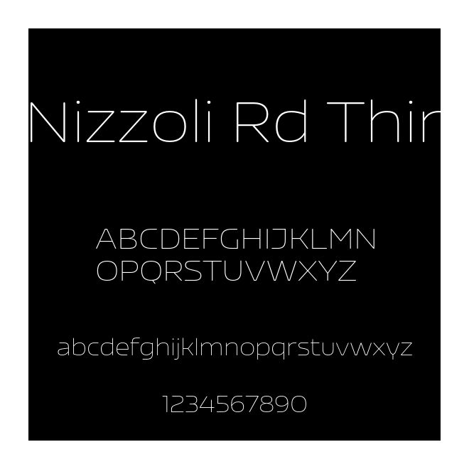 Nizzoli Rd Thin