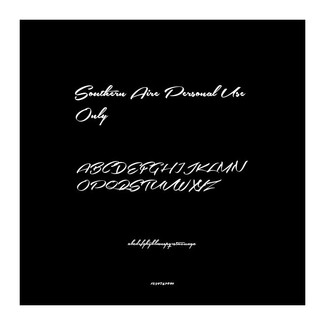 Southern Aire Personal Use Only