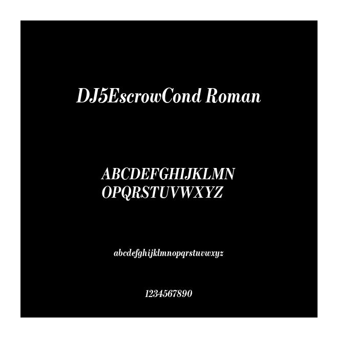 DJ5EscrowCond Roman