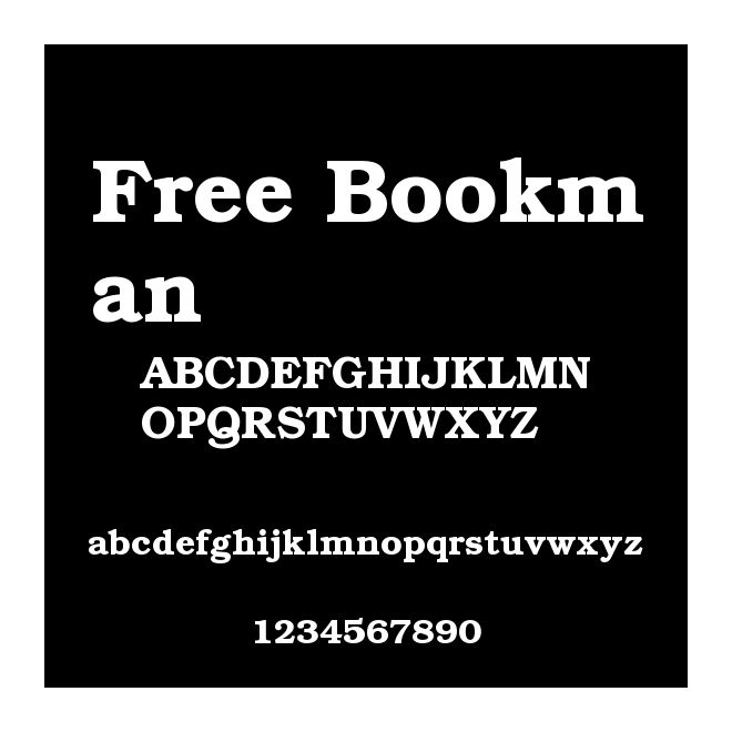 Free Bookman