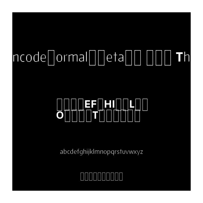 EncodeNormal-Beta26 100 Thin