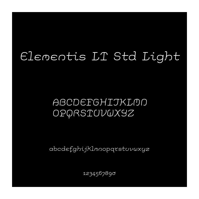 Elementis LT Std Light