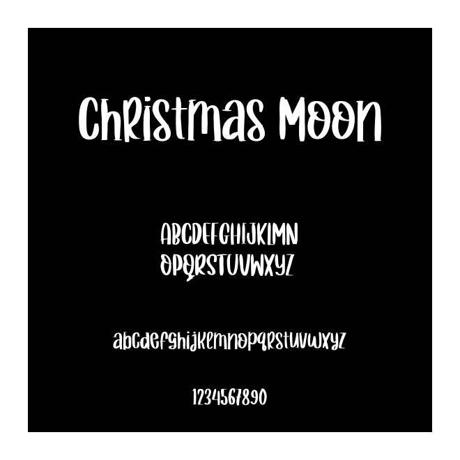 Christmas Moon