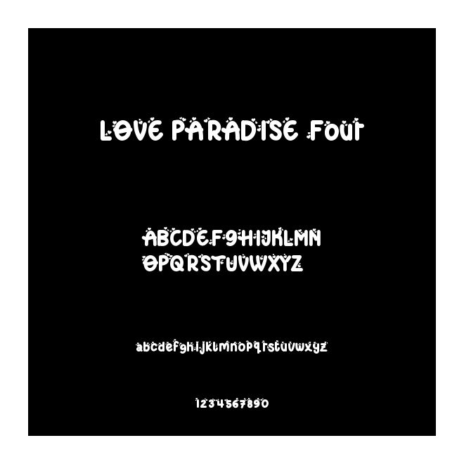 LOVE PARADISE Four