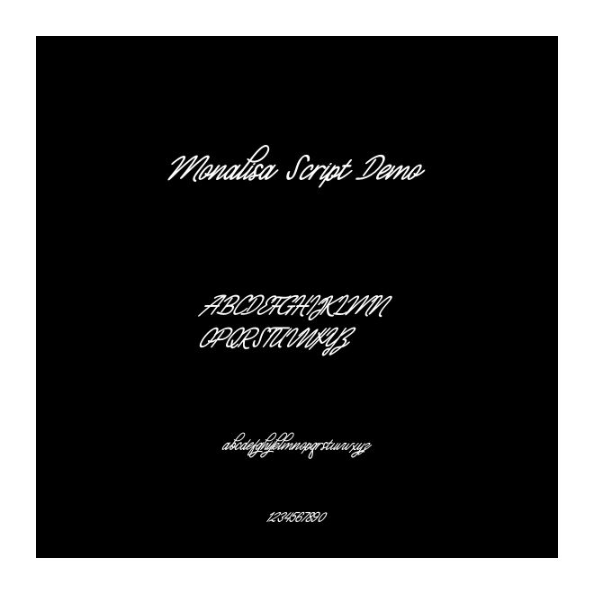 Monalisa Script Demo