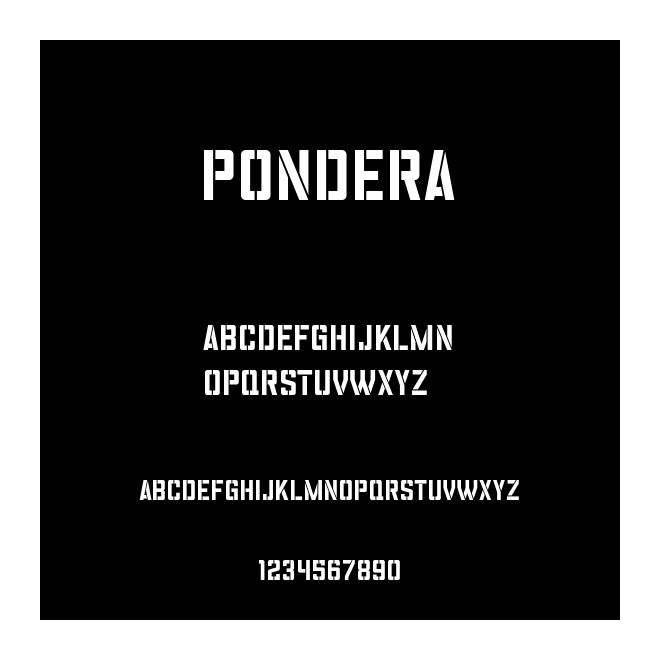 Pondera