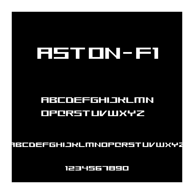 Aston-F1