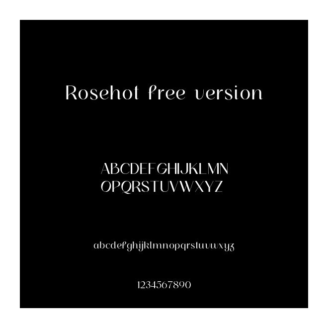 Rosehot free version