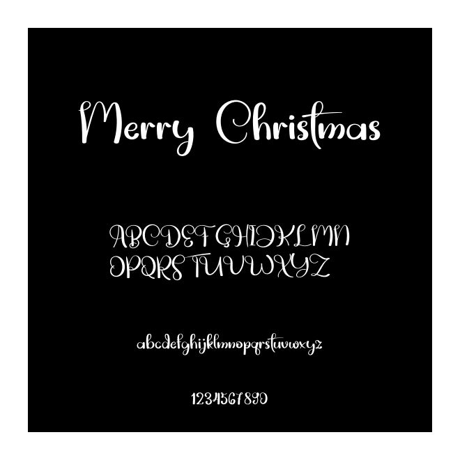 Merry Christmas