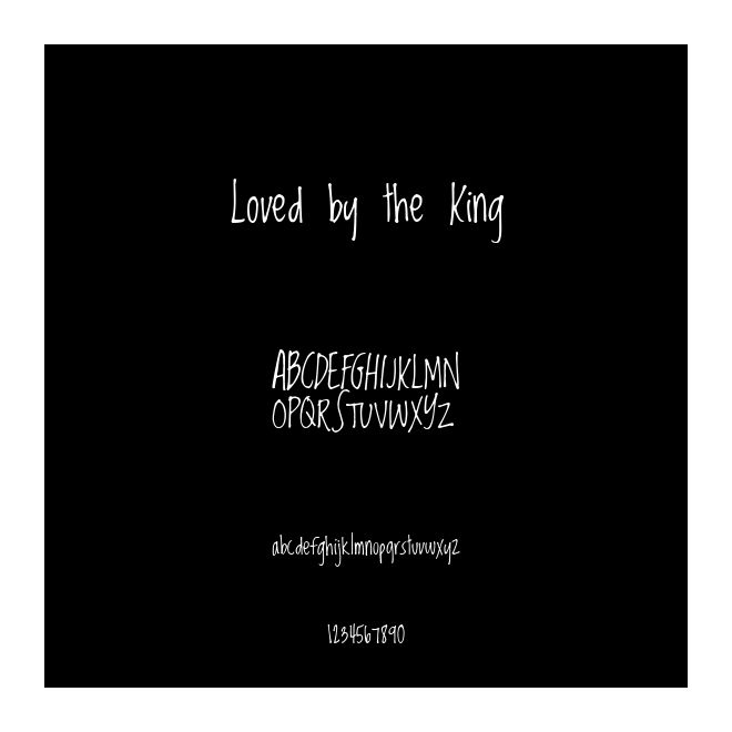 Loved by the King