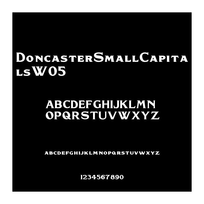 DoncasterSmallCapitalsW05