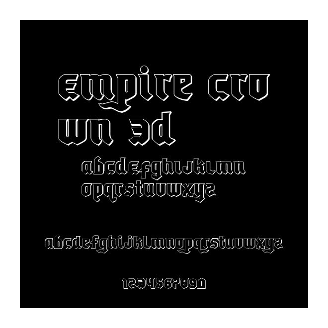 Empire Crown 3D