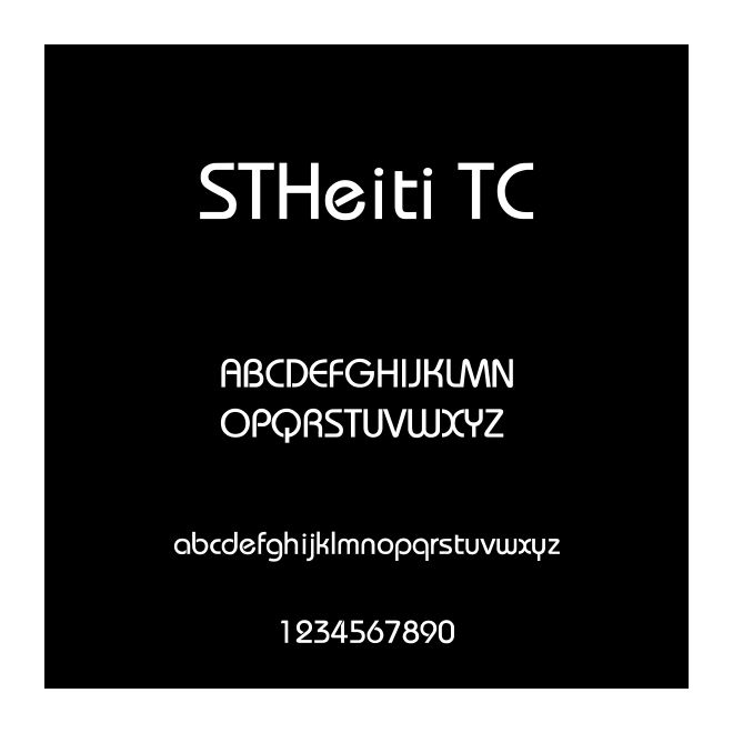 STHeiti TC