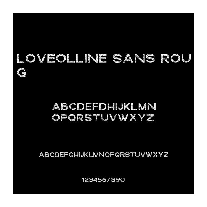 Loveolline Sans Roug