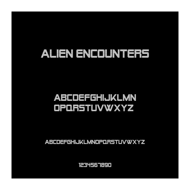 Alien Encounters