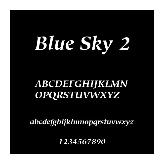 Blue Sky 2