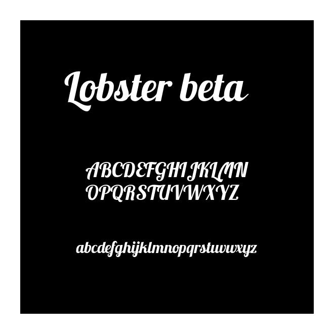 Lobster beta 14