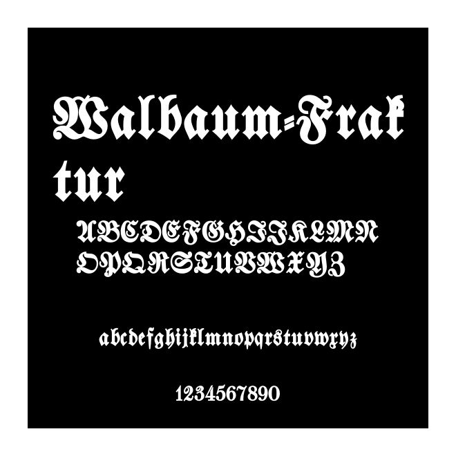 Walbaum-Fraktur
