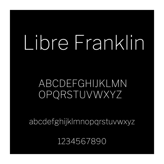 Libre Franklin