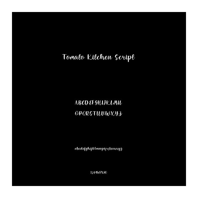 Tomato Kitchen Script