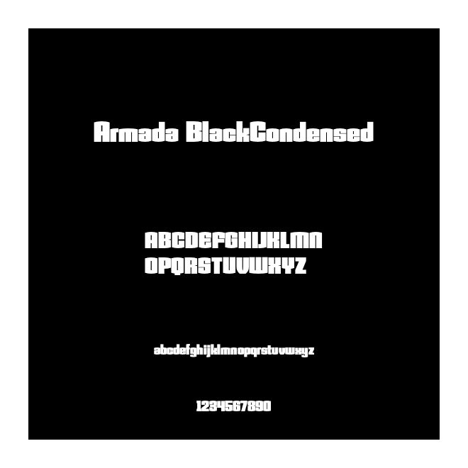 Armada BlackCondensed