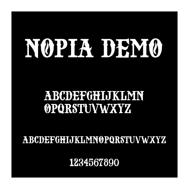 NOPIA DEMO