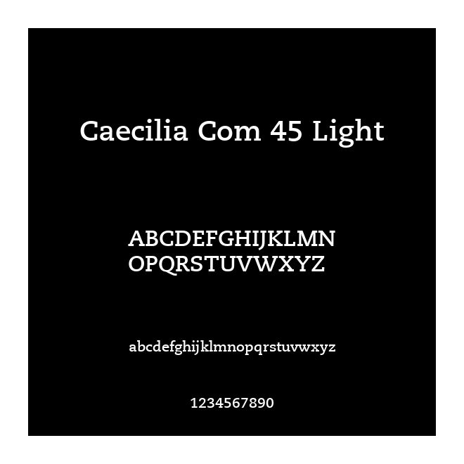 Caecilia Com 45 Light