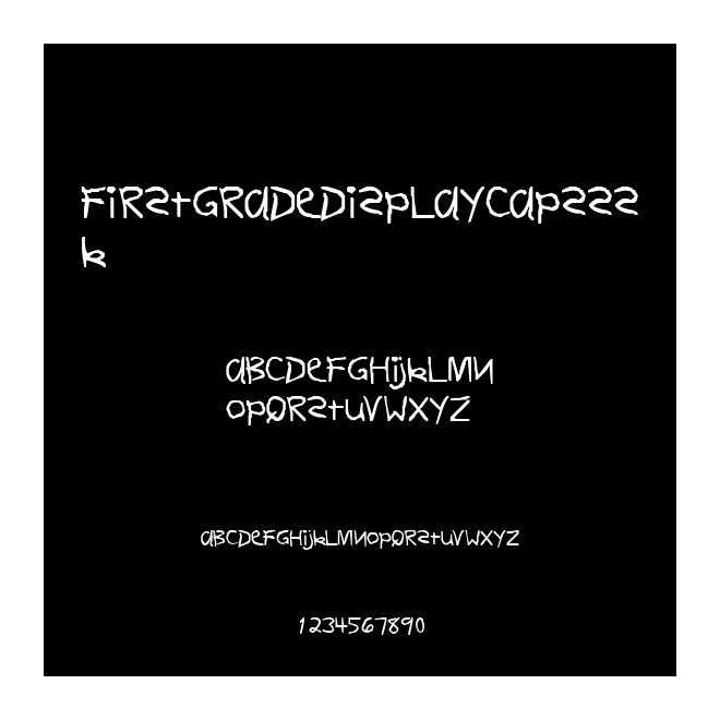 FirstGradeDisplayCapsSSK