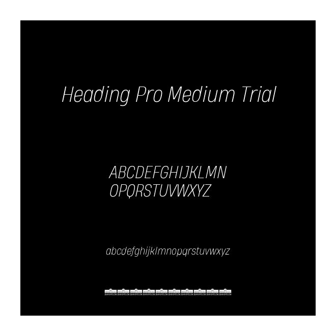 Heading Pro Medium Trial
