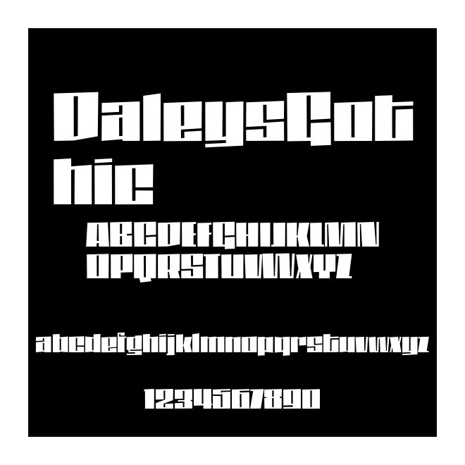 DaleysGothic