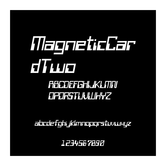 MagneticCardTwo