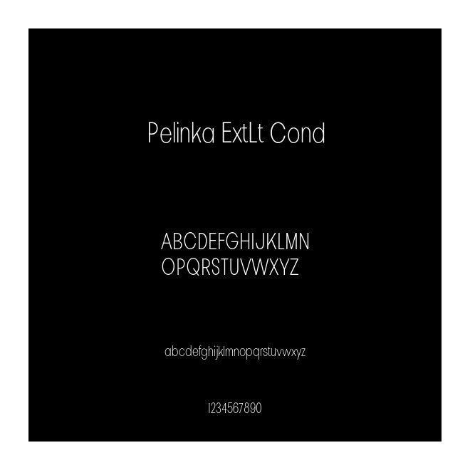 Pelinka ExtLt Cond