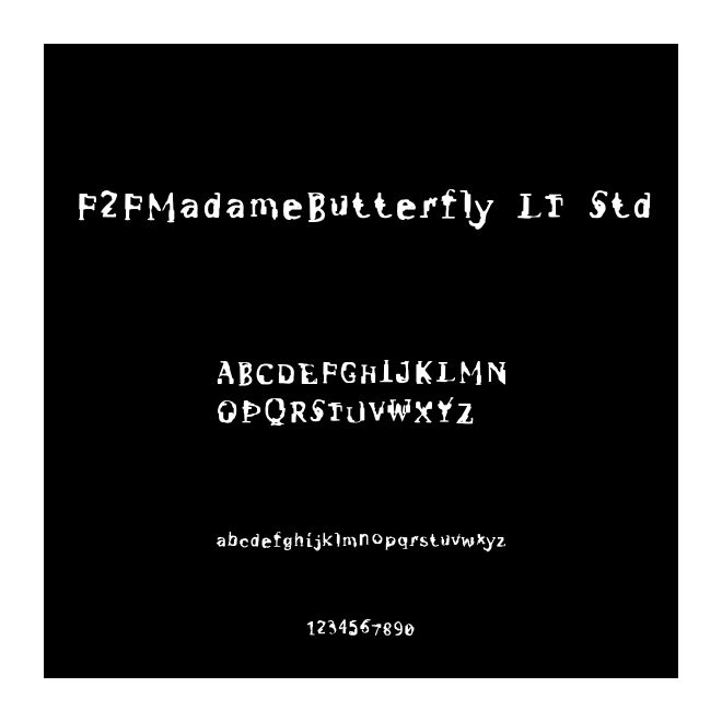 F2FMadameButterfly LT Std