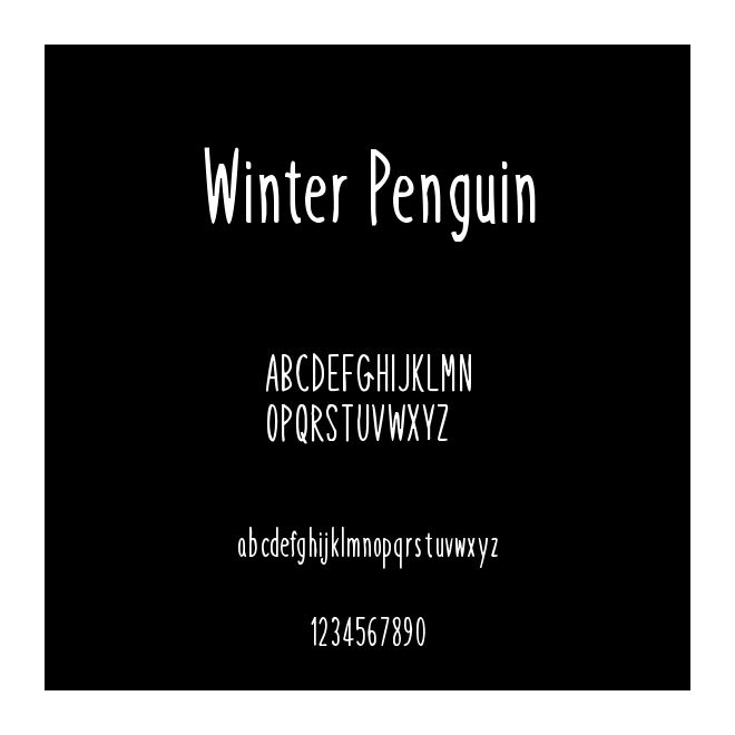 Winter Penguin
