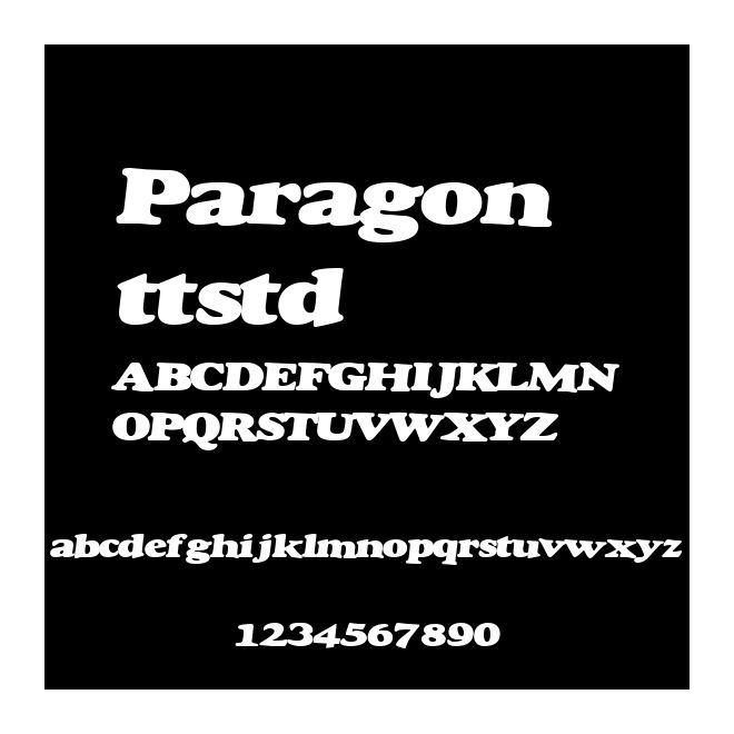 Paragon  ttstd