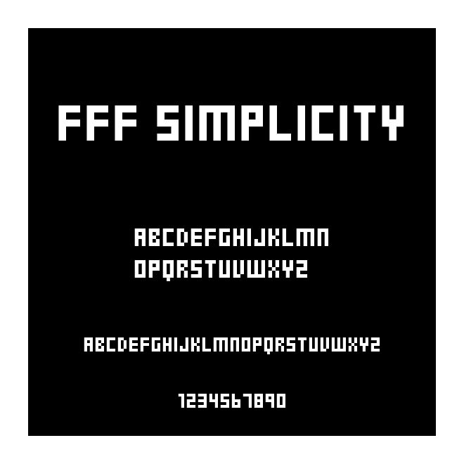 FFF Simplicity