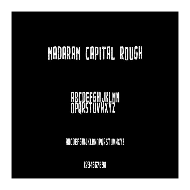 MADARAM CAPITAL ROUGH