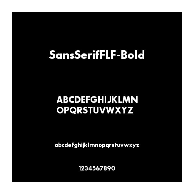 SansSerifFLF-Bold