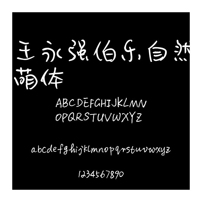 王永強伯樂自然萌體