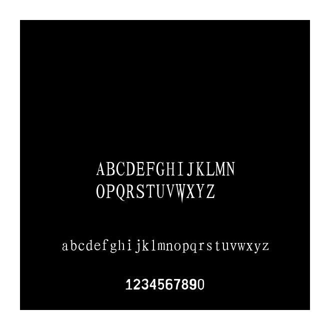 数字字体定制