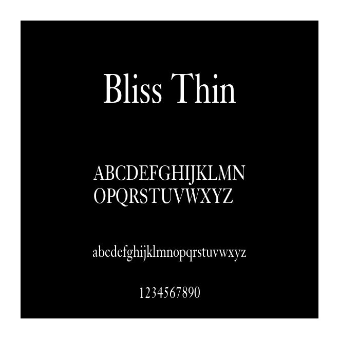 Bliss Thin